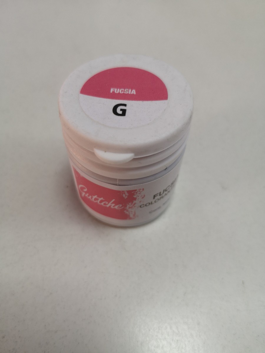 Colorante color Fucsia en Gel
