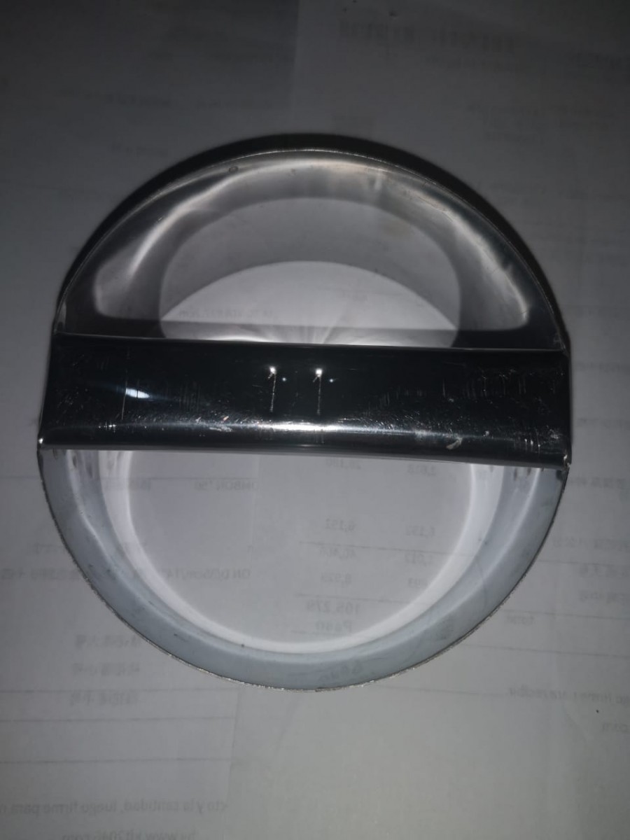 Cortador sopaipilla 10 cm acero